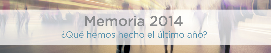 Memoria 2014 Fundación SERES