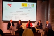 Ana Sainz, directora general de SERES, en la cumbre empresarial contra la pobreza infantil